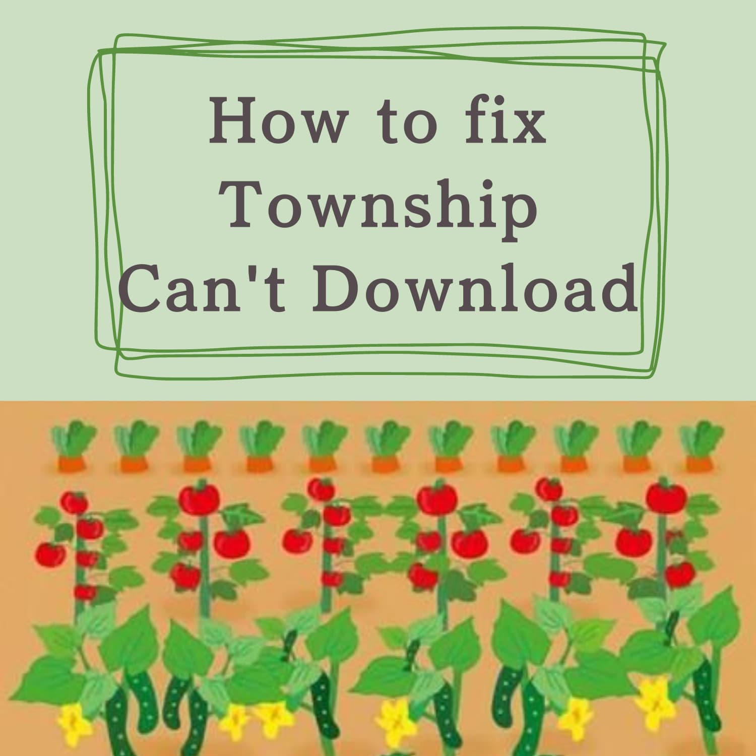 How To Fix Can't Download Township