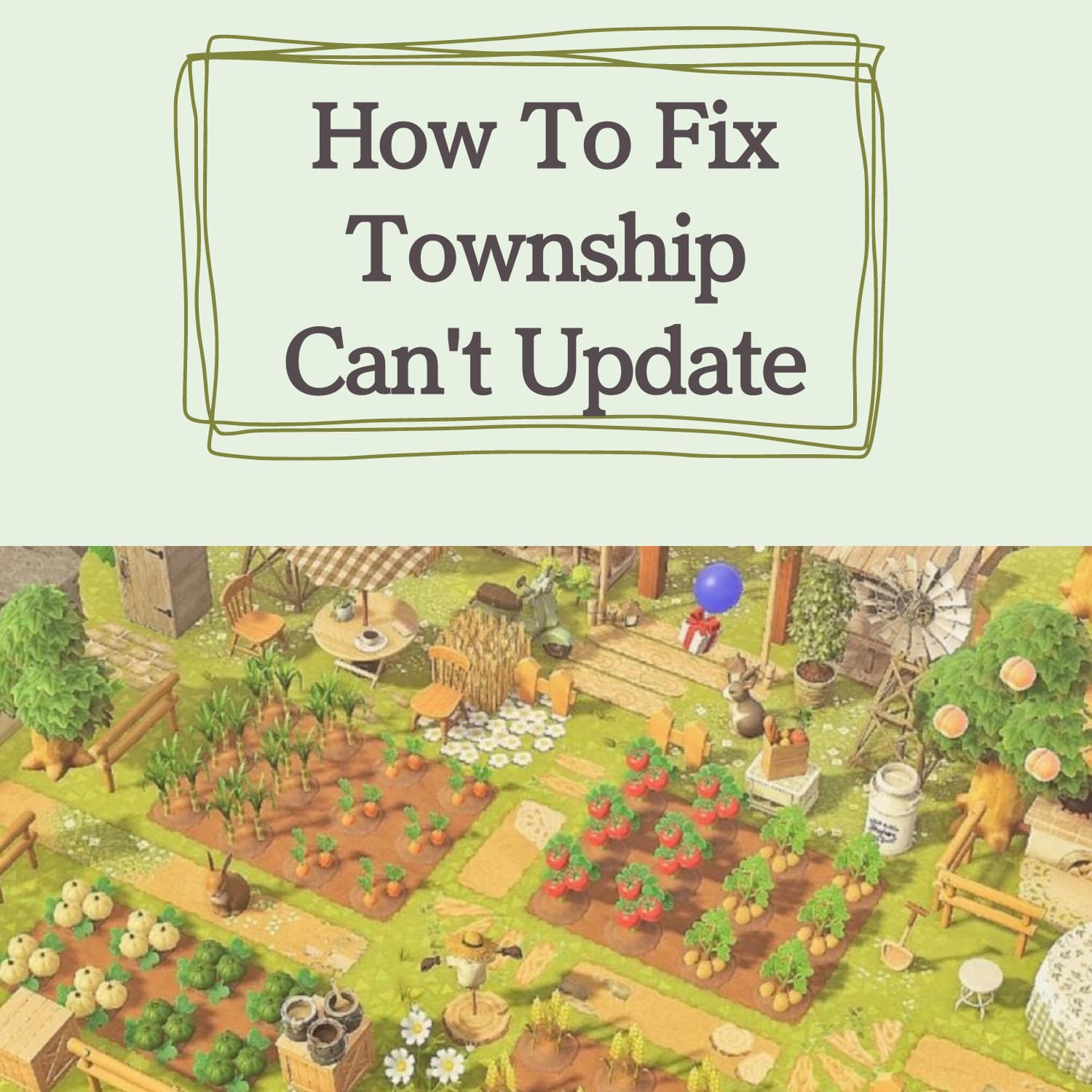 How To Fix Township(Township)Can't Update #Township